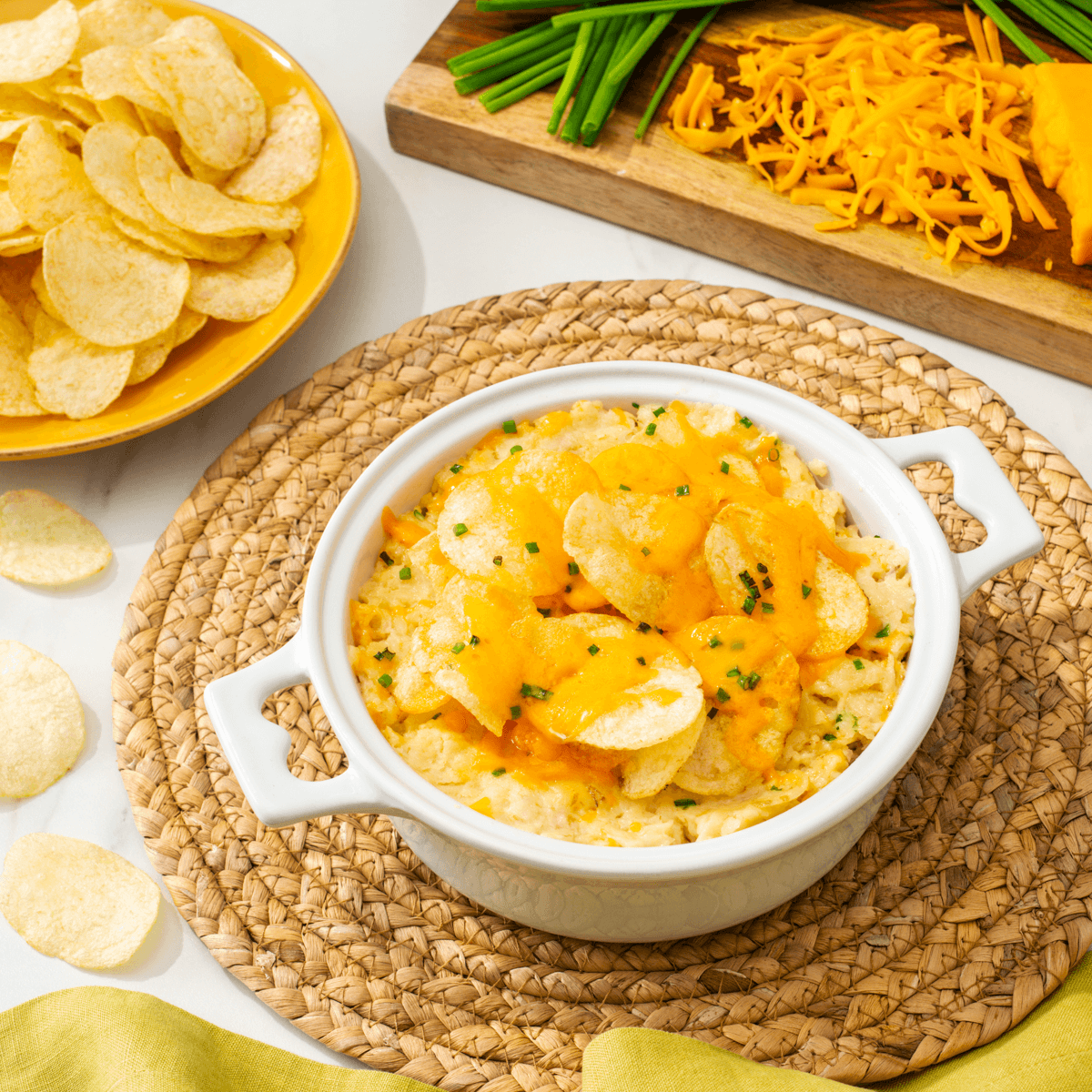 LAY'S® Cheddar and Chive Mashed Potatoes